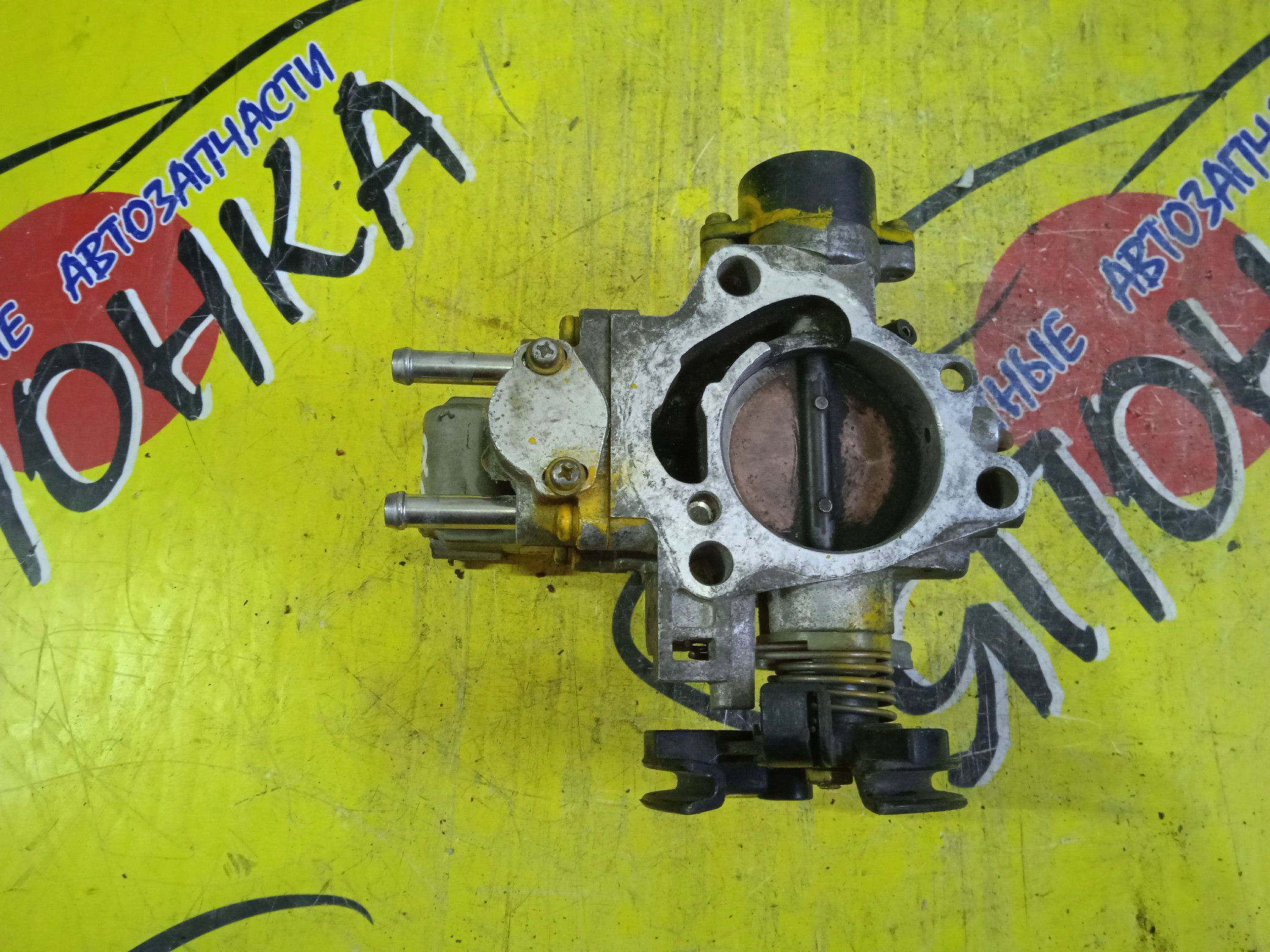 ЗАСЛОНКА ДРОССЕЛЬНАЯ/TOY/3S-FE/4S-FE/CALDINA/CARINA/CORONA PREMIO/ST191G/ST195G/ST198V/ST210/ST215/3 БОЛТА/2 БОЛЬШ И 2 МАЛ ТРУБКИ/222107A610