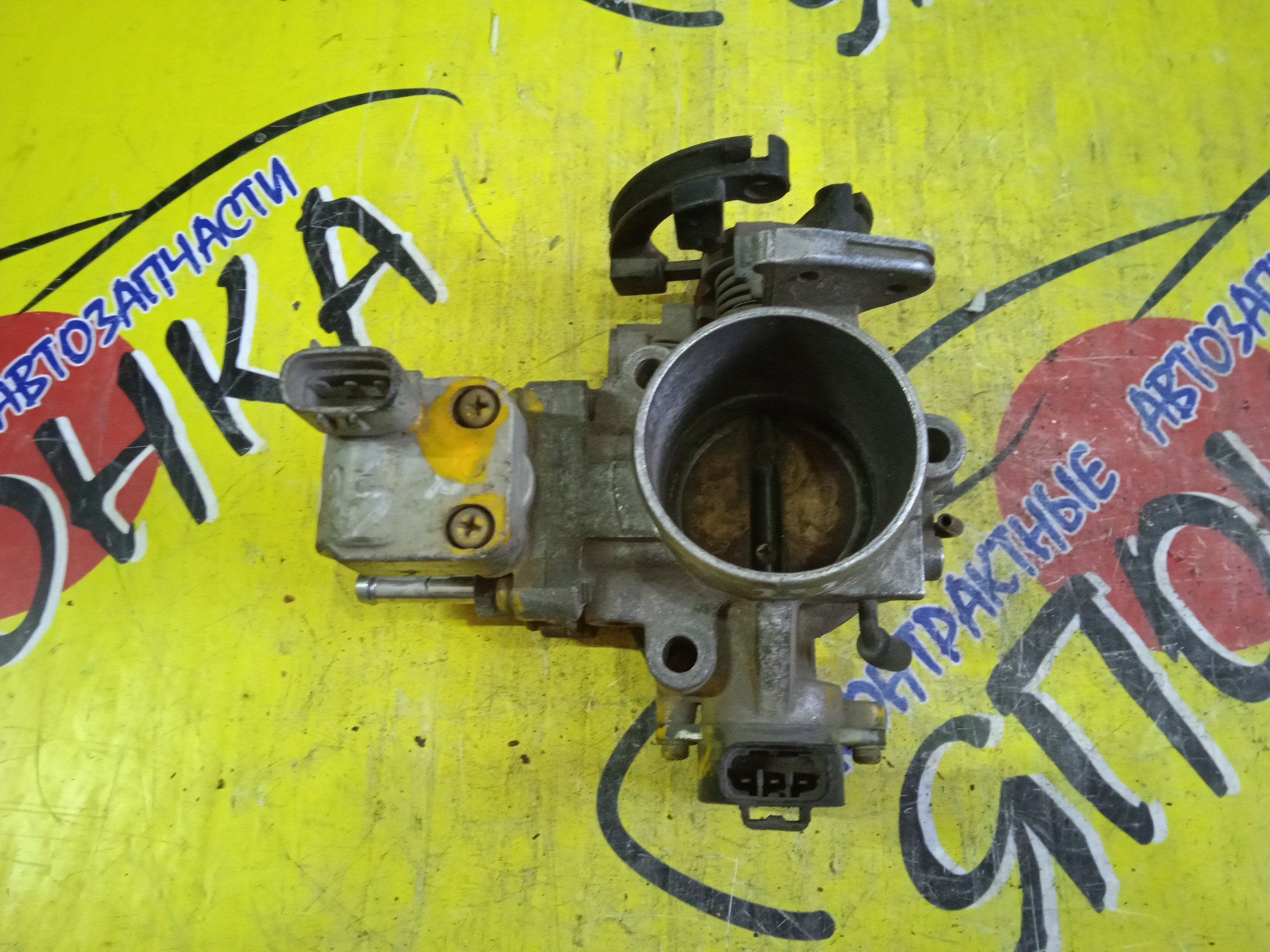 ЗАСЛОНКА ДРОССЕЛЬНАЯ/TOY/3S-FE/4S-FE/CALDINA/CARINA/CORONA PREMIO/ST191G/ST195G/ST198V/ST210/ST215/3 БОЛТА/2 БОЛЬШ И 2 МАЛ ТРУБКИ/222107A610