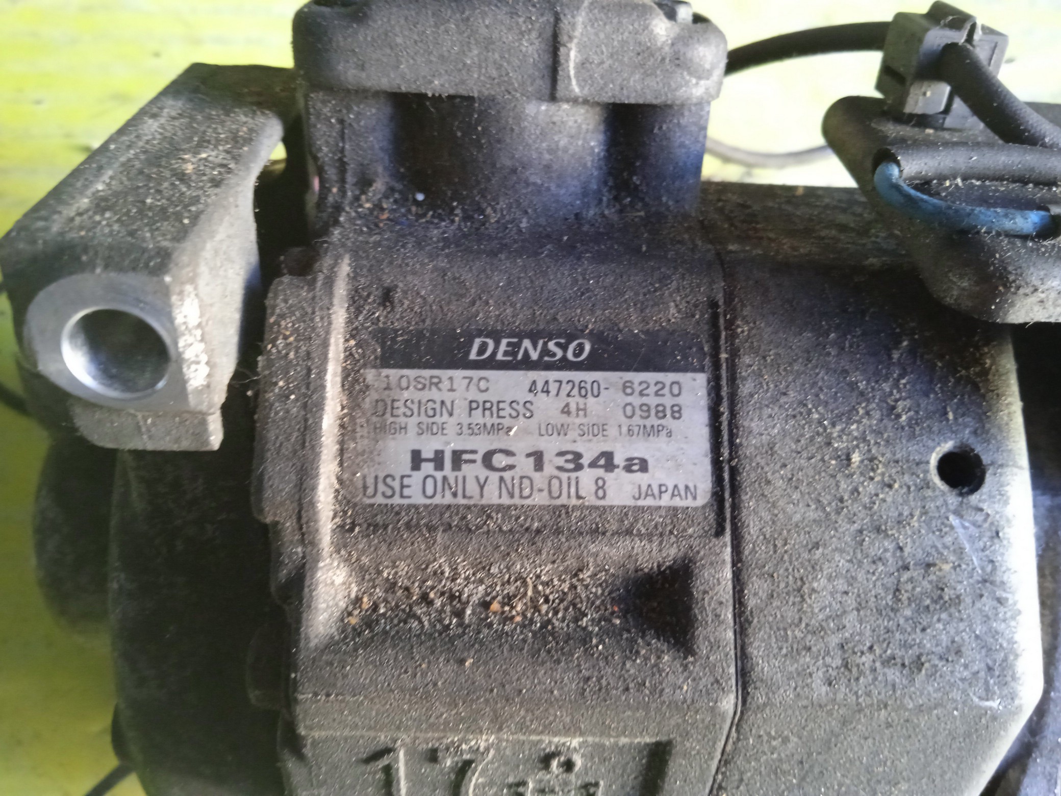 КОМПРЕССОР КОНДИЦИОНЕРА/HON/K20A/K24A/ELYSION/RR1/RR2/4472606220