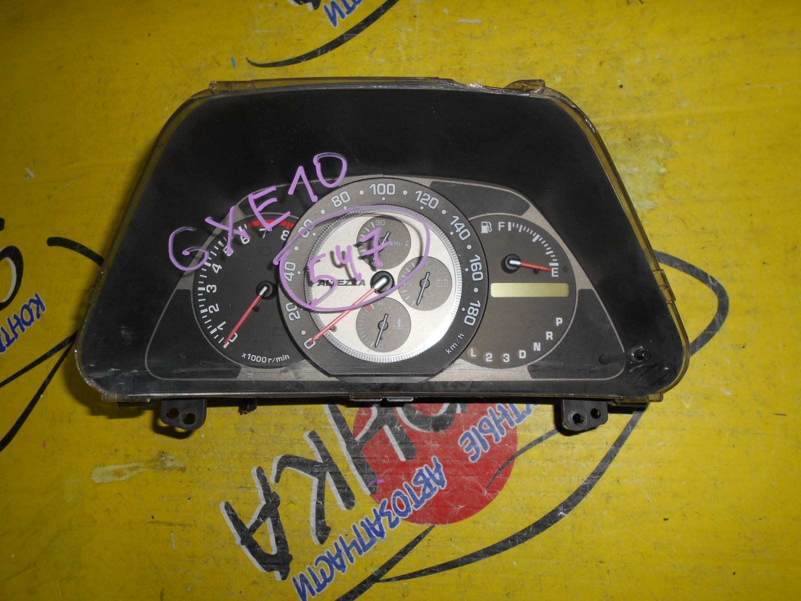 ЩИТОК ПРИБОРОВ/TOY/ALTEZZA/ALTEZZA GITA/GXE10/GXE10W/GXE15W/JCE10W/JCE15W/SXE10/ATM