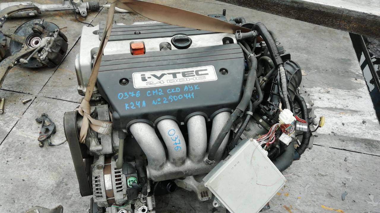 ДВС/HON/K24A/ACCORD/ACCORD WAGON/CR-V/EDIX/ELEMENT/ODYSSEY/BE8/CL9/CM2/CM3/RB1/RB2/RB3/RB4/RD6/RD7/RE3/RE4/YH2/МЕХАНИЧЕСКАЯ ЗАСЛОНКА/JAPAN