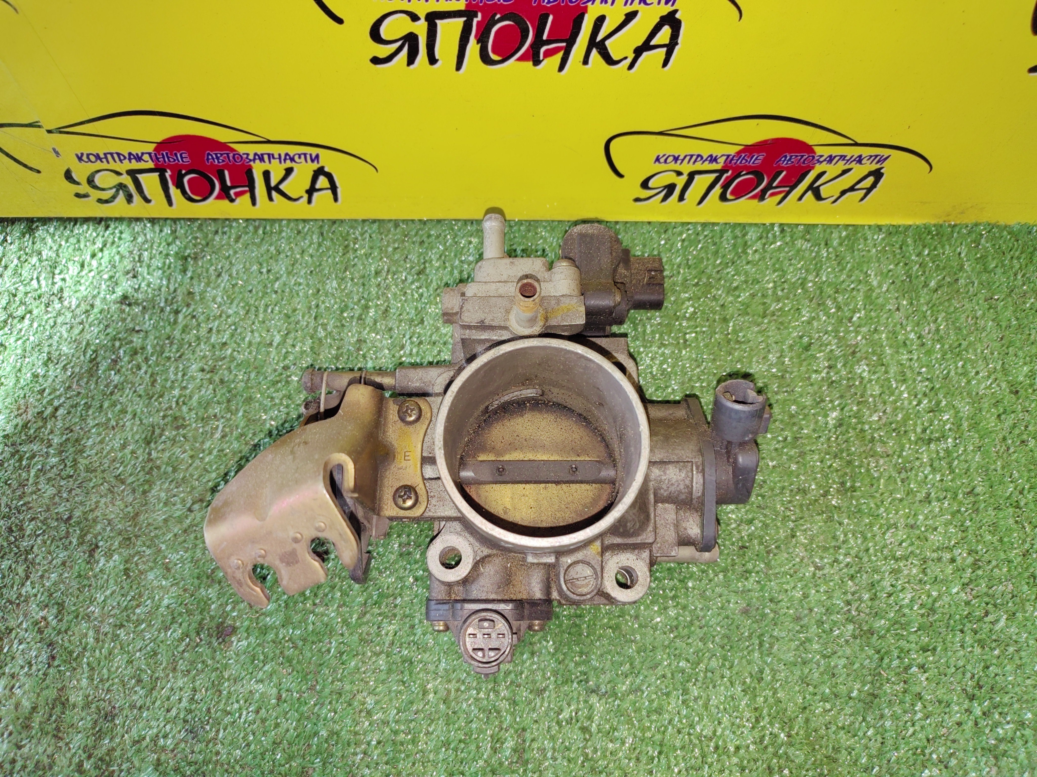 ЗАСЛОНКА ДРОССЕЛЬНАЯ/HON/J30A/МЕХАНИЧ./3 КОНТАКТА * 3 ФИШКИ (2 КРУГЛЫЕ)(1 ОВАЛ)