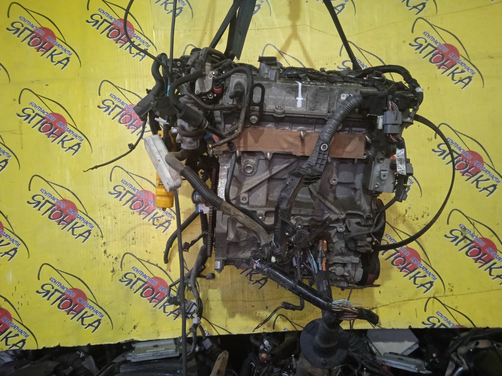 ДВС/MAZ/LF-VE/ATENZA/ATENZA WAGON/AXELA/MAZDA6/PREMACY/BKEP/BLEAP/BLEAW/CREW/GGEP/GHEFP/GHEFS/GHEFW/КАТУШКИ СВЕРХУ/ДАТЧИКА VVTI/ЩУП ЧЕРЕЗ ГОЛОВУ/КОМПРЕССОР НА ПОДДОНЕ