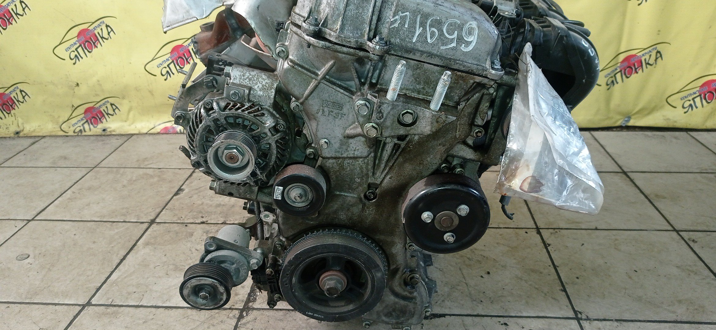 ДВС/MAZ/LF-VE/ATENZA/ATENZA WAGON/AXELA/MAZDA6/PREMACY/BKEP/BLEAP/BLEAW/CREW/GGEP/GHEFP/GHEFS/GHEFW/КАТУШКИ СВЕРХУ/ДАТЧИКА VVTI/ЩУП ЧЕРЕЗ ГОЛОВУ/КОМПРЕССОР НА ПОДДОНЕ