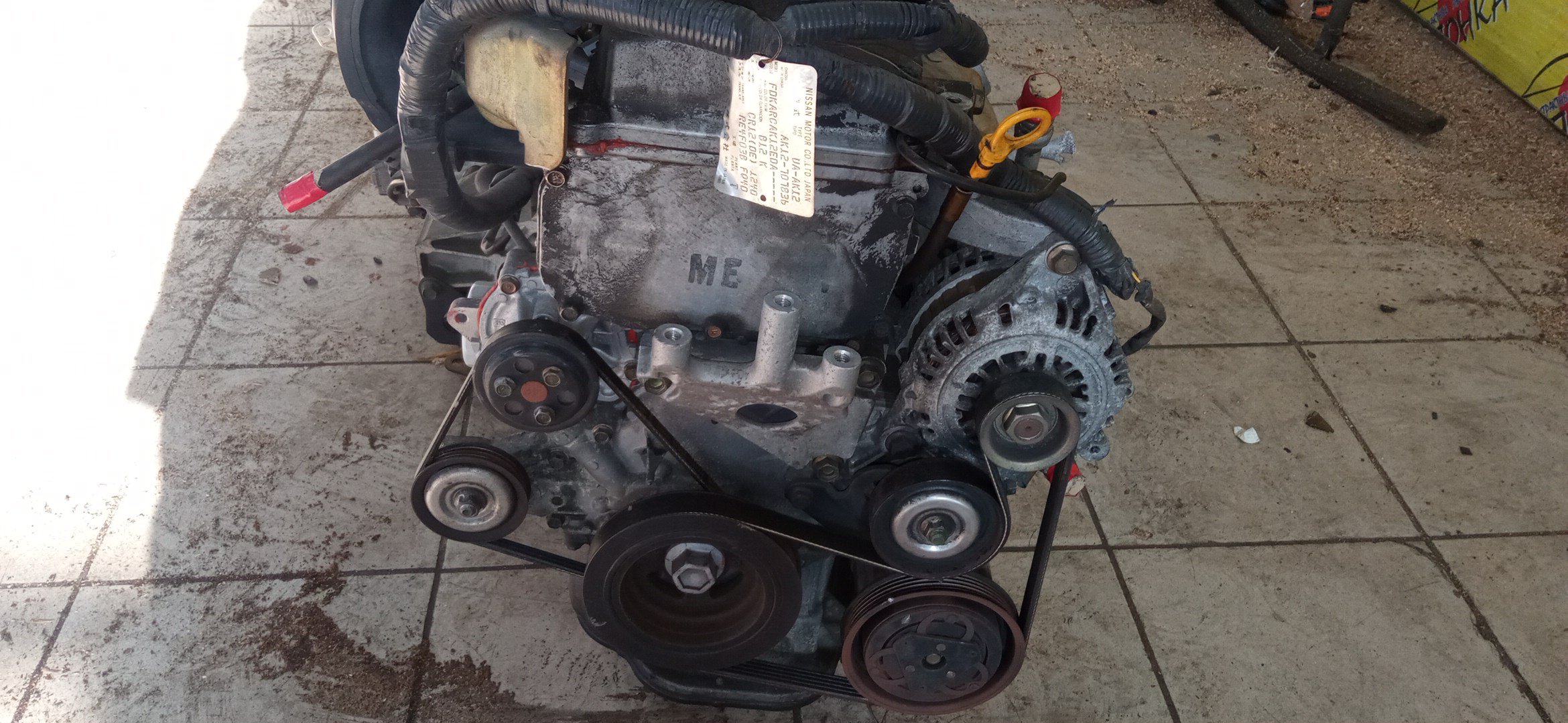 ДВС/NIS/CR12/AD EXPERT/FAMILIA VAN/MARCH/AK12/BVAY12/VAY12/1010BAY460