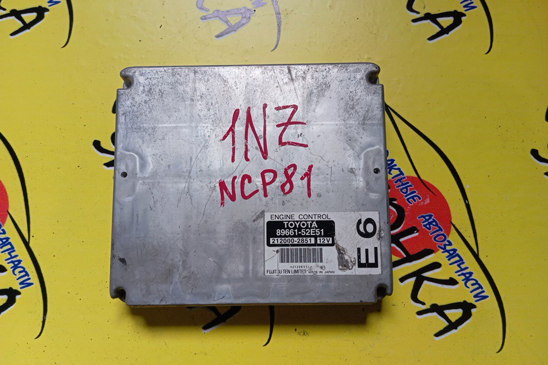 БЛОК EFI/TOY/SIENTA/1NZ/NCP81/NCP81G/89661-52E51