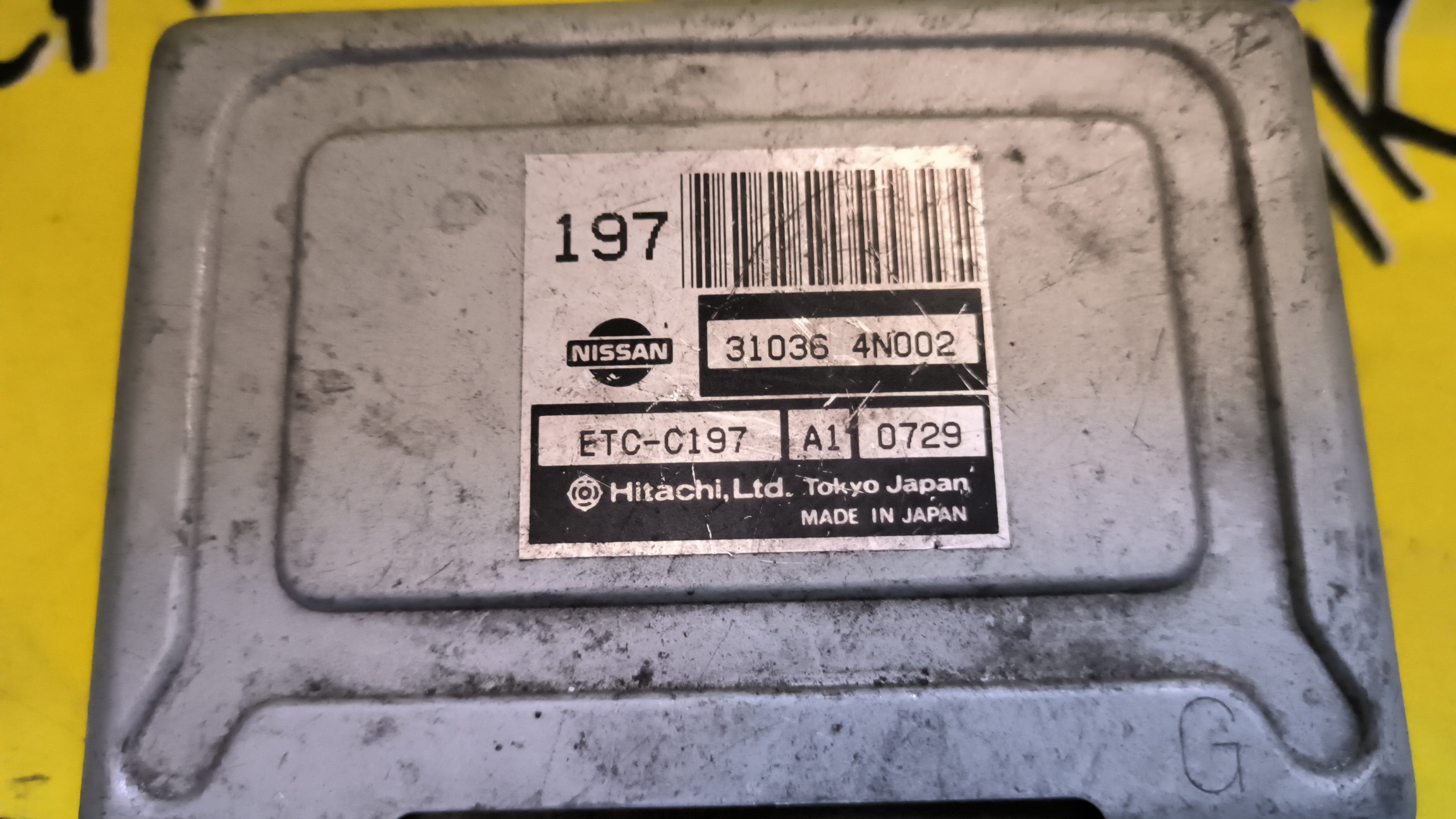 БЛОК УПРАВЛЕНИЯ АКПП/NIS/SERENA/RC24/TNC24/SR20DE/ETC-C197/310364N002