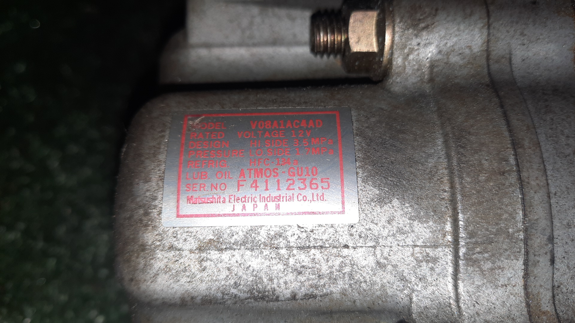 КОМПРЕССОР КОНДИЦИОНЕРА/MAZ/ZJ-VE/ZY-VE/AXELA/DEMIO/MAZDA3/VERISA/BK5P/DC5R/DC5W/DY3R/DY3W/DY5R/DY5W/V08A1AC4AD