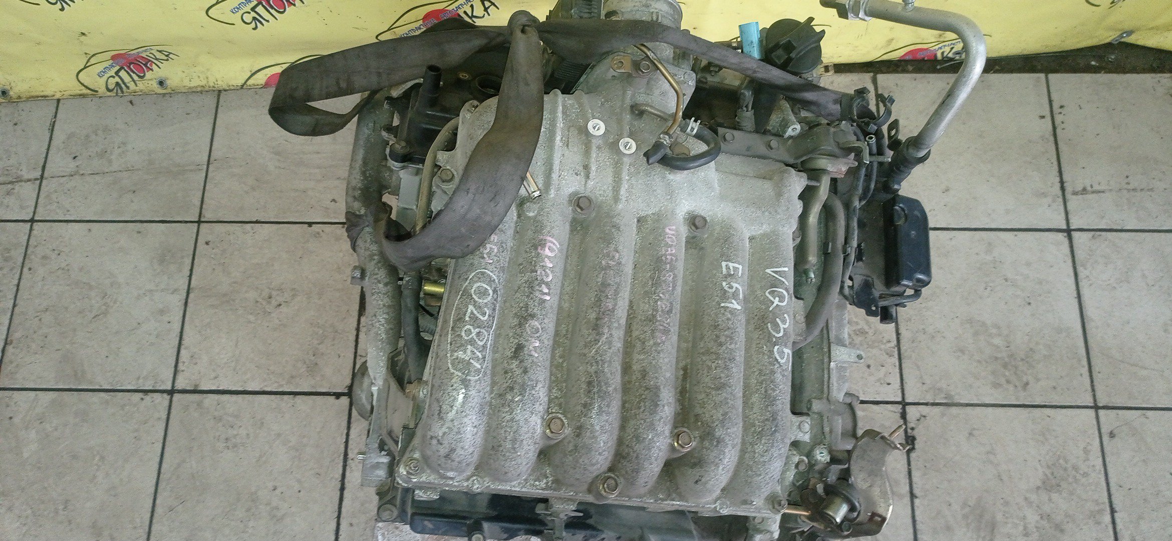 ДВС/NIS/VQ35 DE/ELGRAND/E51/VVTI/10102WL5A0/10102WL0A0