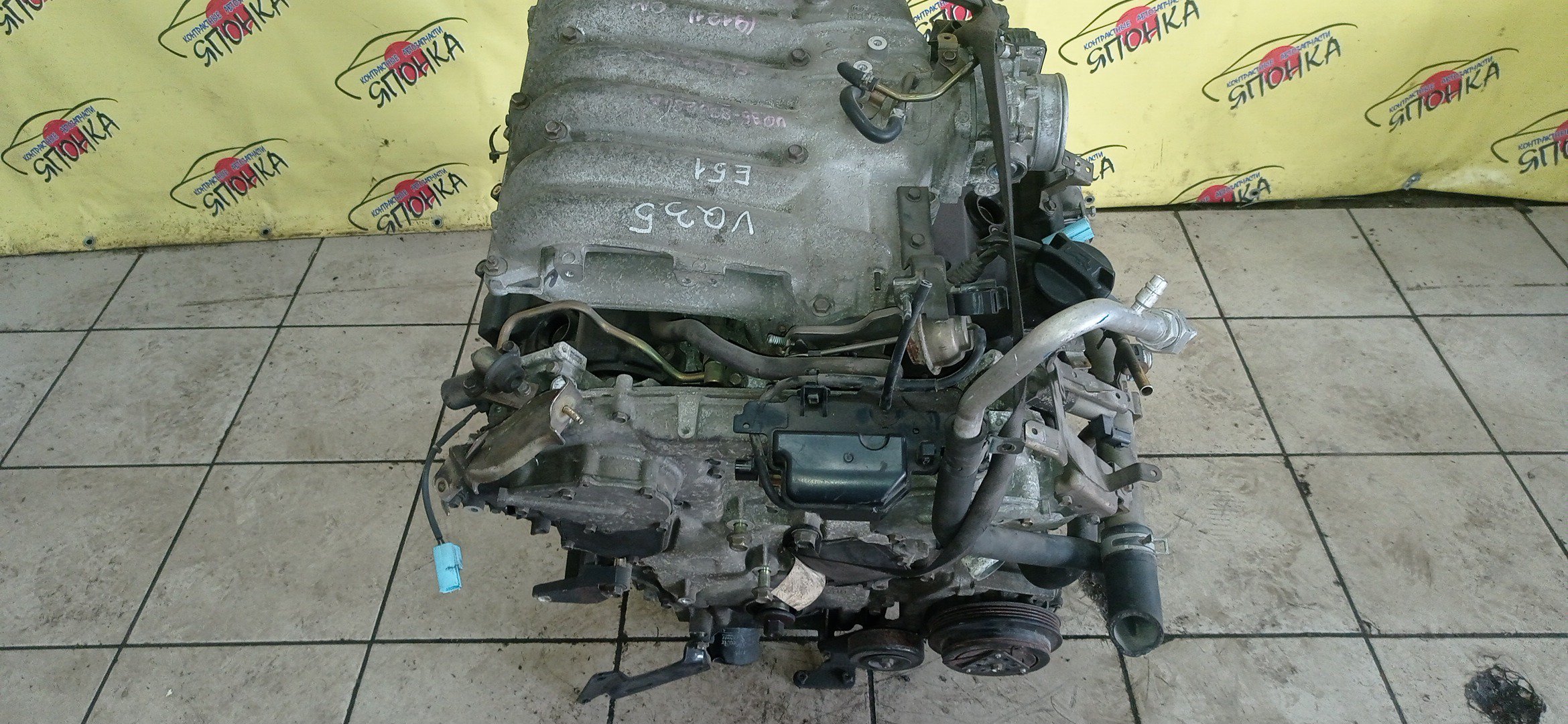 ДВС/NIS/VQ35 DE/ELGRAND/E51/VVTI/10102WL5A0/10102WL0A0