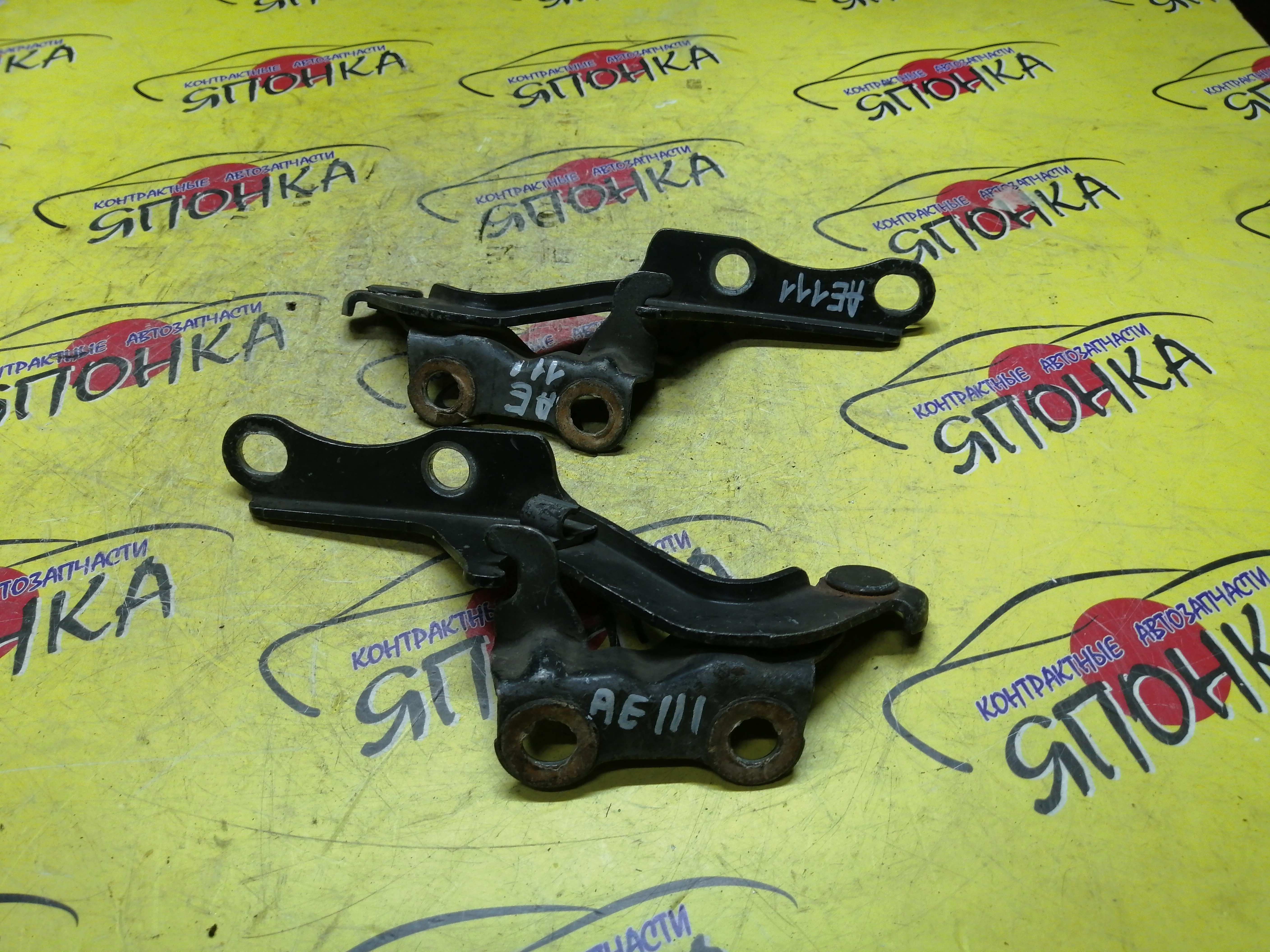 ПЕТЛЯ КАПОТА/TOY/COROLLA/SPRINTER/SPRINTER CARIB/AE110/AE111/AE111G/AE114/AE114G/AE115G/CE110/CE114/EE111/КОМПЛЕКТ