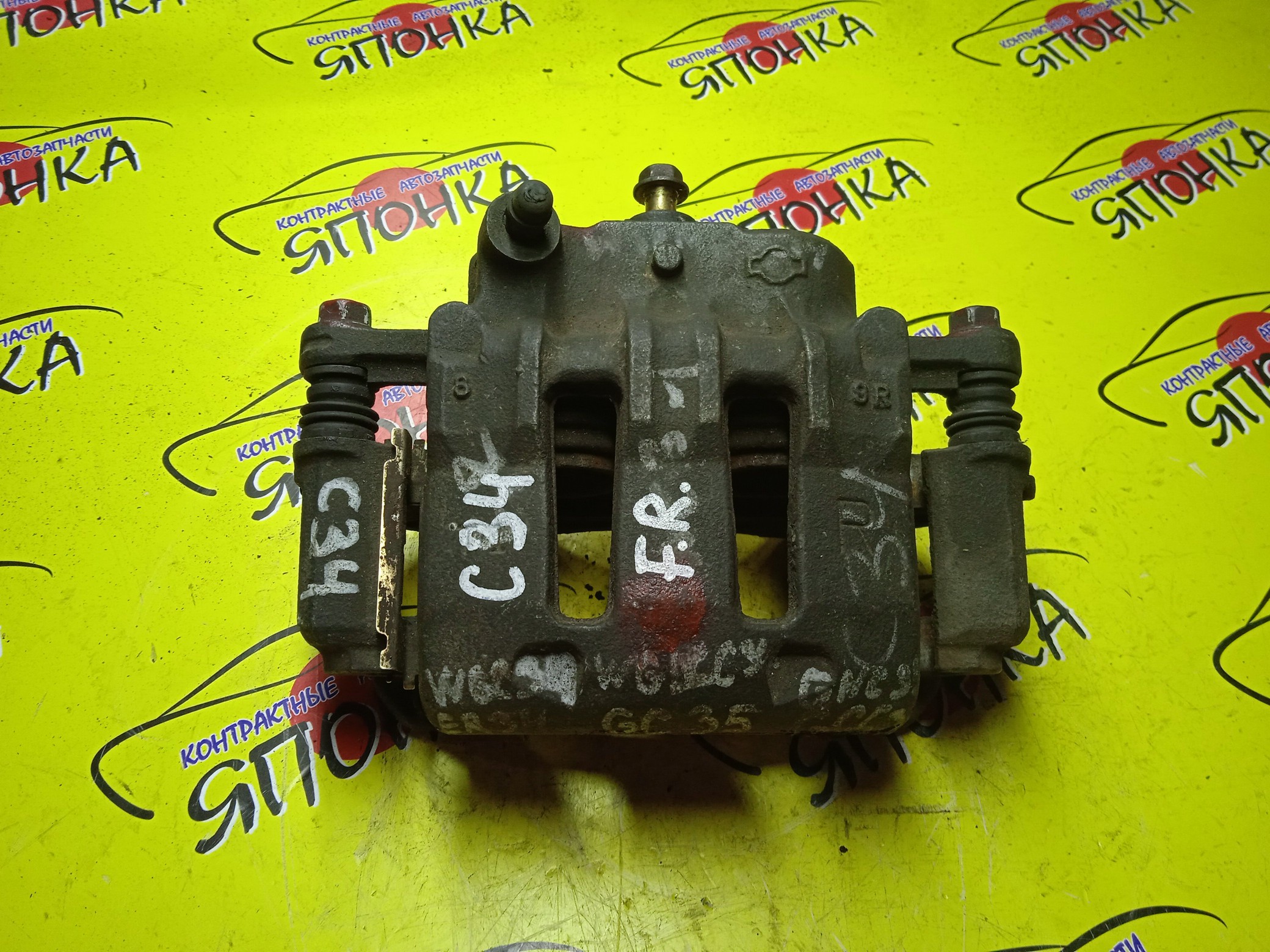 СУППОРТ/NIS/LAUREL/SKYLINE/STAGEA/ENR33/ENR34/GNC35/WGC34/WGNC34/F/R/2 ПОРШНЯ/4WD