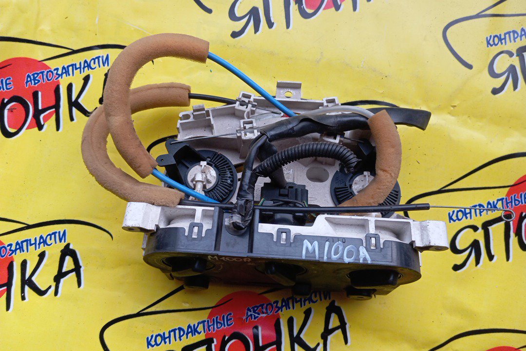 БЛОК КЛИМАТ-КОНТРОЛЯ/TOY/DUET/STORIA/M100A/M100S/M101A/M101S/M110A/M110S/M111A/M111S/3 КРУТИЛКИ/МЕХАНИЧЕСКИЙ