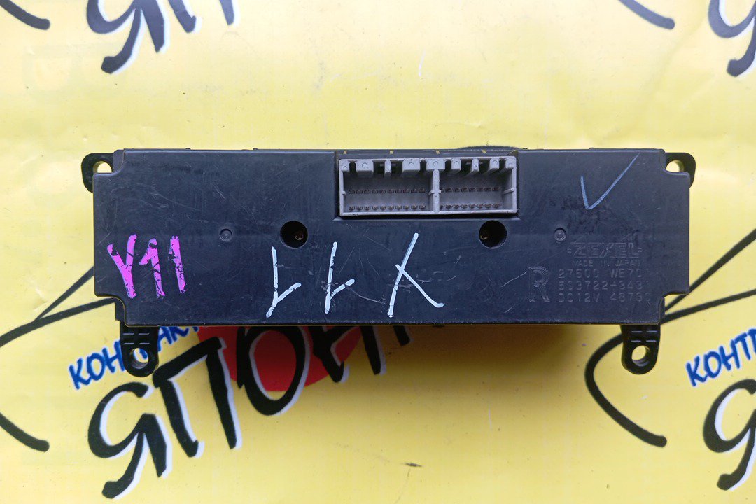 БЛОК КЛИМАТ-КОНТРОЛЯ/NIS/WINGROAD/Y11/ЭЛЕКТРО/2 МОДЕЛЬ