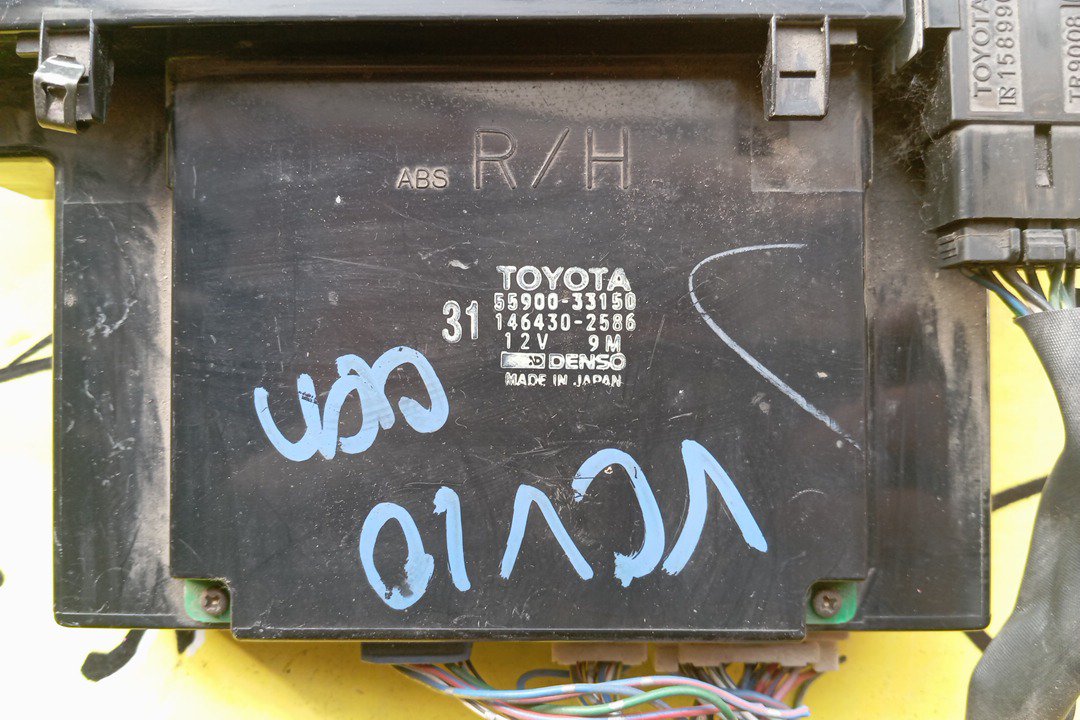 БЛОК КЛИМАТ-КОНТРОЛЯ/TOY/WINDOM/VCV10/VCV11/ЭЛЕКТРО/С ДИСПЛЕЕМ