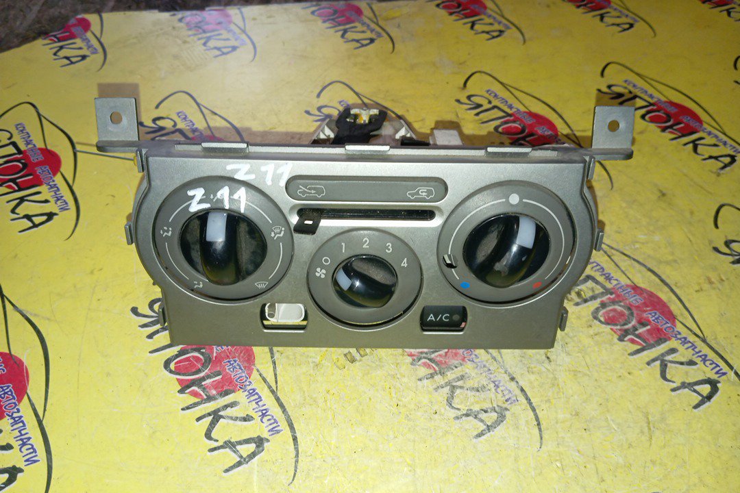 БЛОК КЛИМАТ-КОНТРОЛЯ/NIS/CUBE/Z11/МЕХАНИЧ.