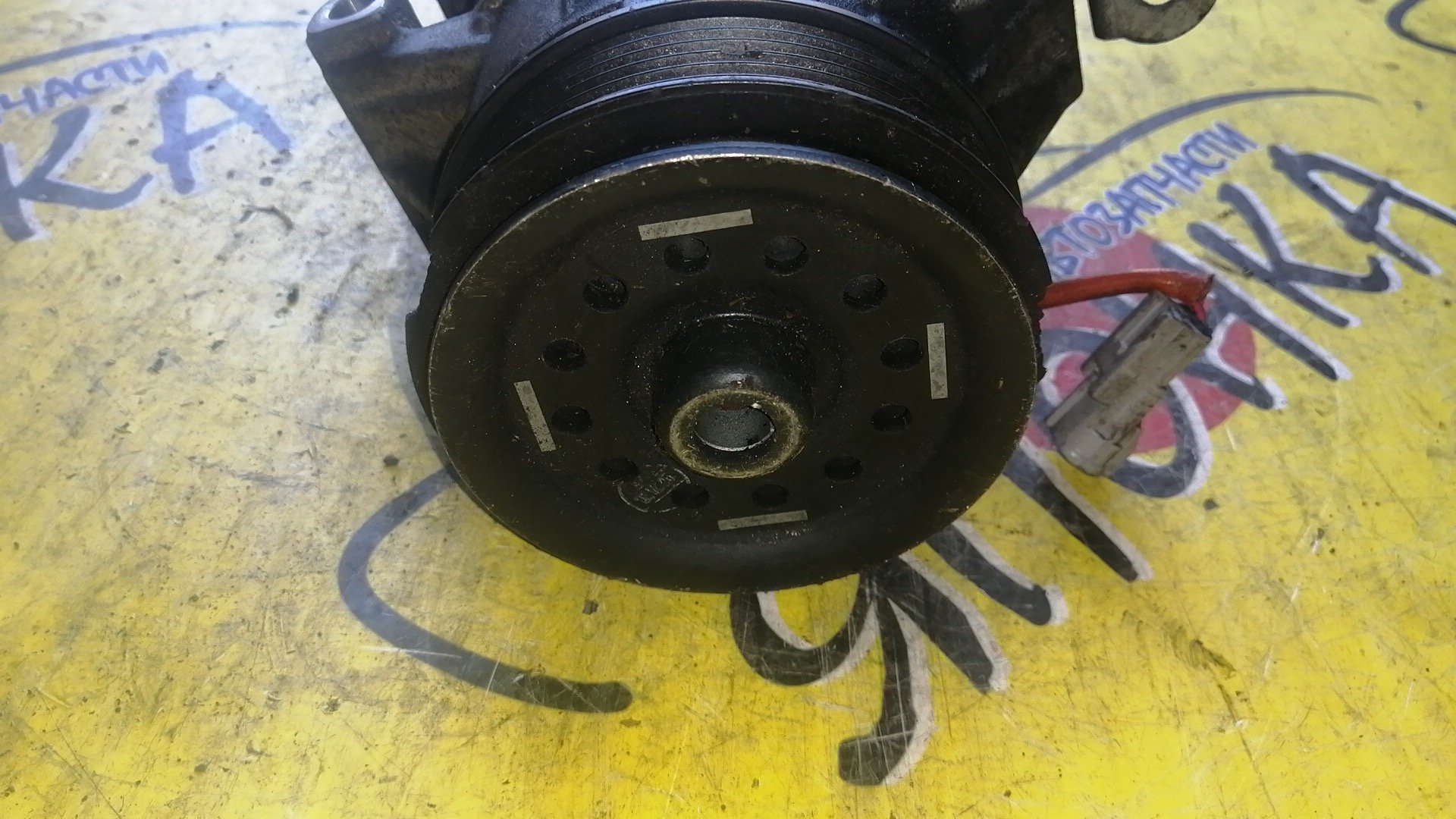 КОМПРЕССОР КОНДИЦИОНЕРА/TOY/2SZ/BELTA/VITZ/RACTIS/SCP90/SCP92/SCP100/ПЛАСТИКОВЫЙ ШКИВ/2 КОНТ/4472602331/4472601506/4472209736/4472602334