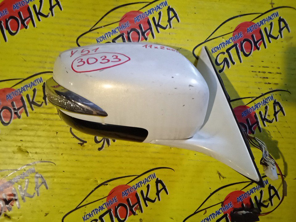 ЗЕРКАЛО/NIS/INFINITI M37/FUGA/KNY51/Y51/KY51/HY51/17*2 КОНТ./L/С ПОВТОРИТЕЛЕМ