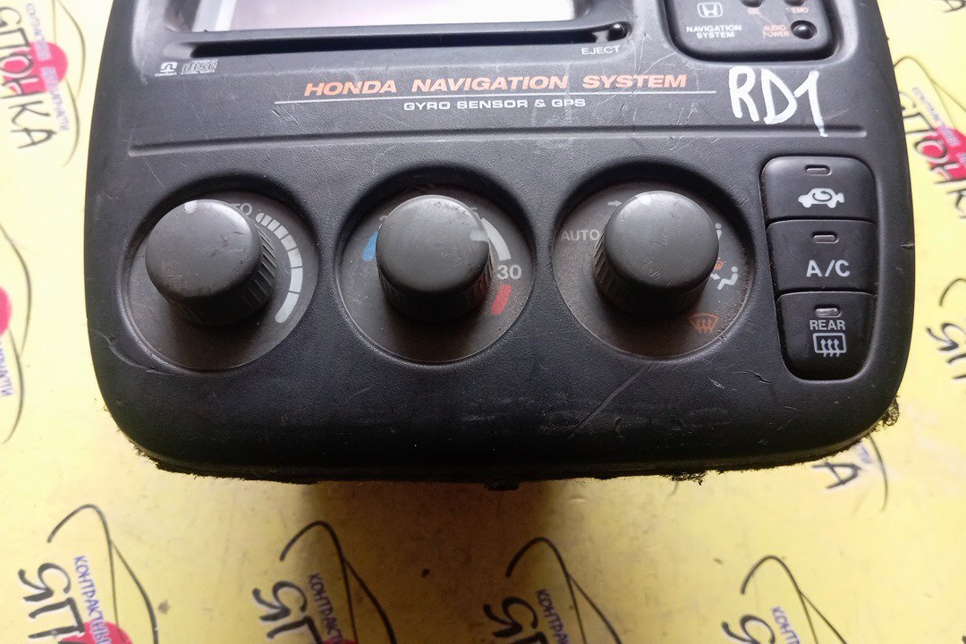 БЛОК КЛИМАТ-КОНТРОЛЯ/HON/CR-V/RD1/RD2/МУЛЬТИМЕДИА