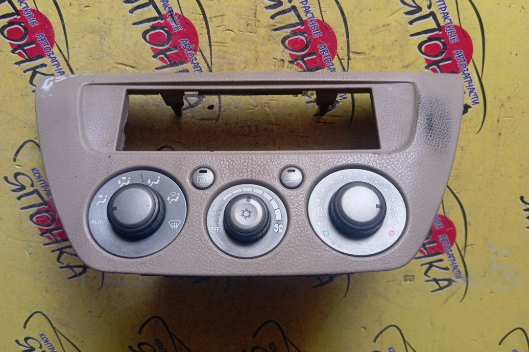 БЛОК КЛИМАТ-КОНТРОЛЯ/MMC/LANCER/LANCER CARGO/LANCER CEDIA/CS2A/CS2V/CS2W/CS3A/CS3W/CS5A/CS5W/CS6A/CS9W/ЭЛЕКТРО/С РАМКОЙ ПОД МАГНИТОЛУ