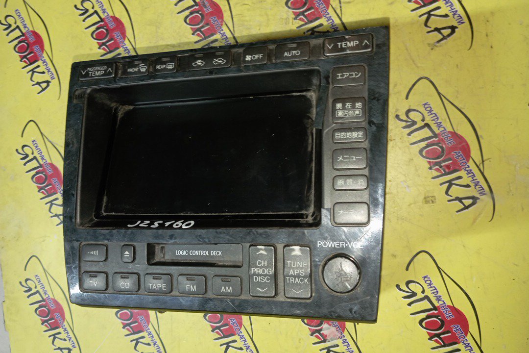 БЛОК КЛИМАТ-КОНТРОЛЯ/TOY/ARISTO/JZS160/JZS161/МУЛЬТИМЕДИА