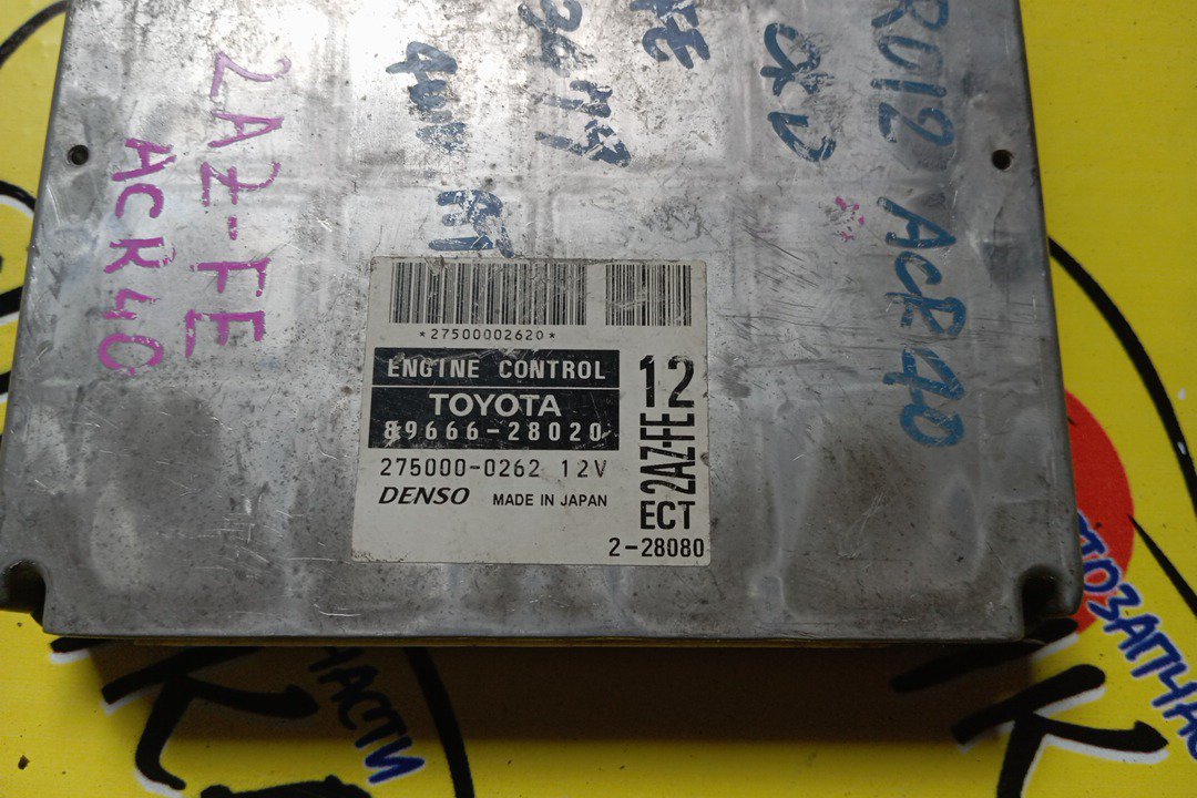 БЛОК EFI/TOY/ESTIMA/2AZFE/ACR40/8966628020