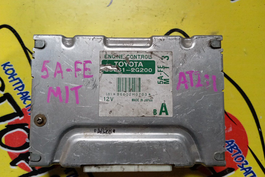 БЛОК EFI/TOY/CARINA/5AFE/AT210/AT211/896612G200/МКПП