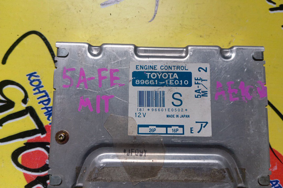 БЛОК EFI/TOY/COROLLA/COROLLA LEVIN/SPRINTER/SPRINTER TRUENO/5AFE/AE100/AE110/896611E010/МКПП