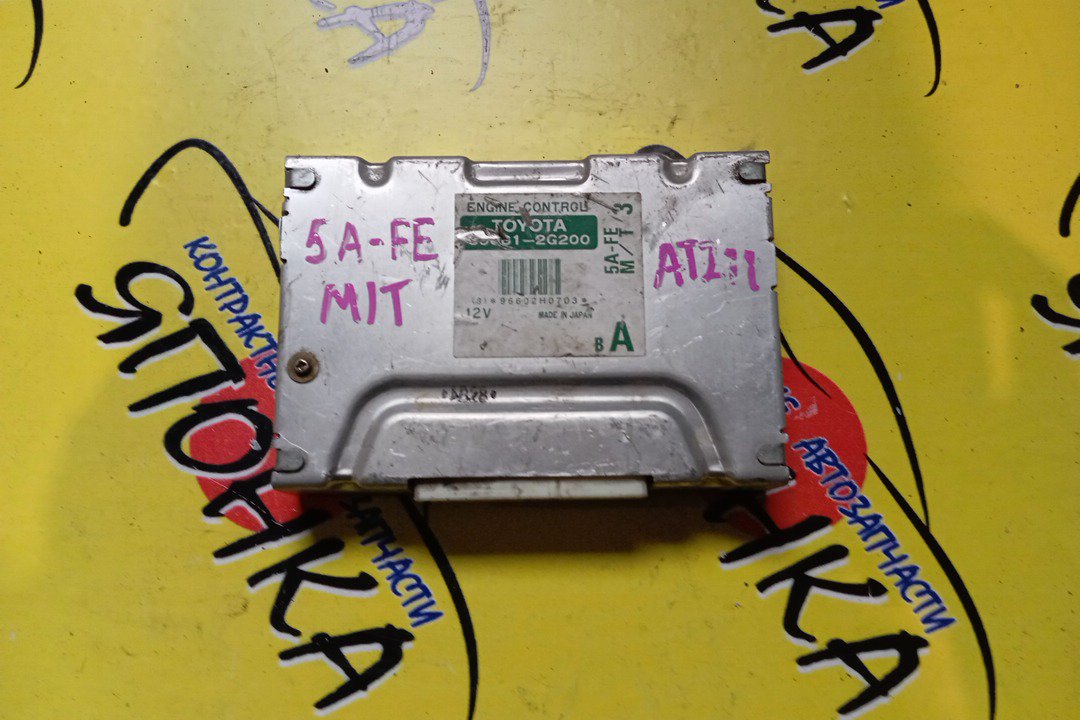 БЛОК EFI/TOY/CARINA/5AFE/AT210/AT211/896612G200/МКПП
