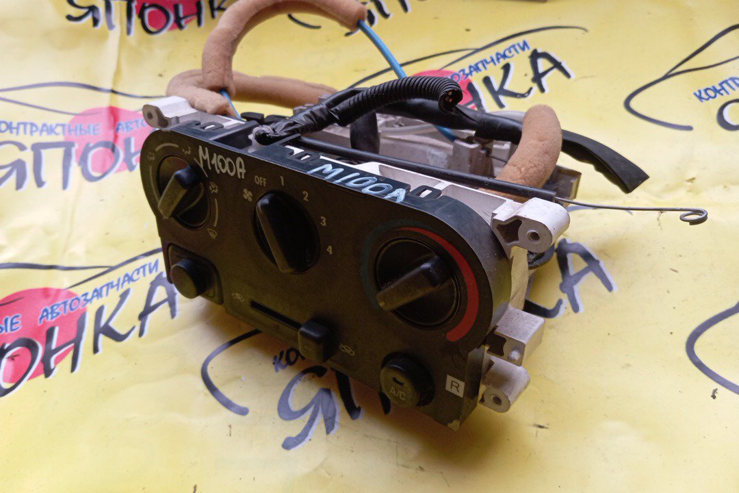 БЛОК КЛИМАТ-КОНТРОЛЯ/TOY/DUET/STORIA/M100A/M100S/M101A/M101S/M110A/M110S/M111A/M111S/3 КРУТИЛКИ/МЕХАНИЧЕСКИЙ