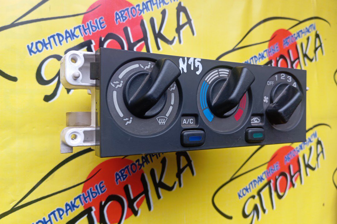 БЛОК КЛИМАТ-КОНТРОЛЯ/NIS/PULSAR/SUNNY/N15/B14/МЕХАНИЧ.