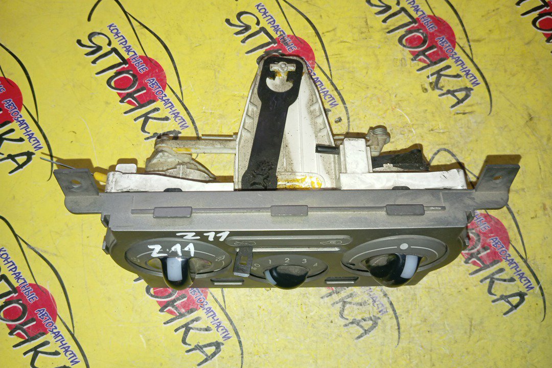 БЛОК КЛИМАТ-КОНТРОЛЯ/NIS/CUBE/Z11/МЕХАНИЧ.