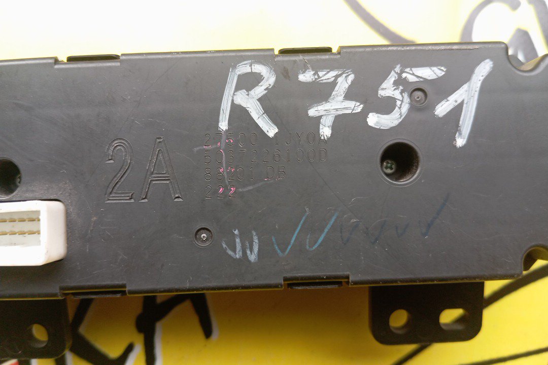 БЛОК КЛИМАТ-КОНТРОЛЯ/NIS/TIIDA/C11/ЭЛЕКТРО/С ДИСПЛЕЕМ/2 МОДЕЛЬ
