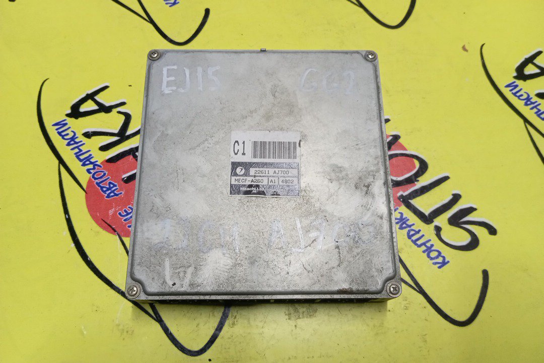 БЛОК EFI/SUB/IMPREZA/GG2/GD2/EJ20/22611 AJ700/МКПП