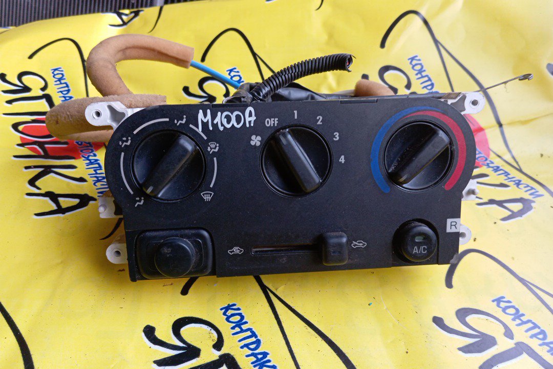 БЛОК КЛИМАТ-КОНТРОЛЯ/TOY/DUET/STORIA/M100A/M100S/M101A/M101S/M110A/M110S/M111A/M111S/3 КРУТИЛКИ/МЕХАНИЧЕСКИЙ