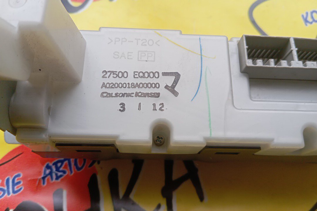 БЛОК КЛИМАТ-КОНТРОЛЯ/NIS/X-TRAIL/NT30/T30/ЭЛЕКТРО