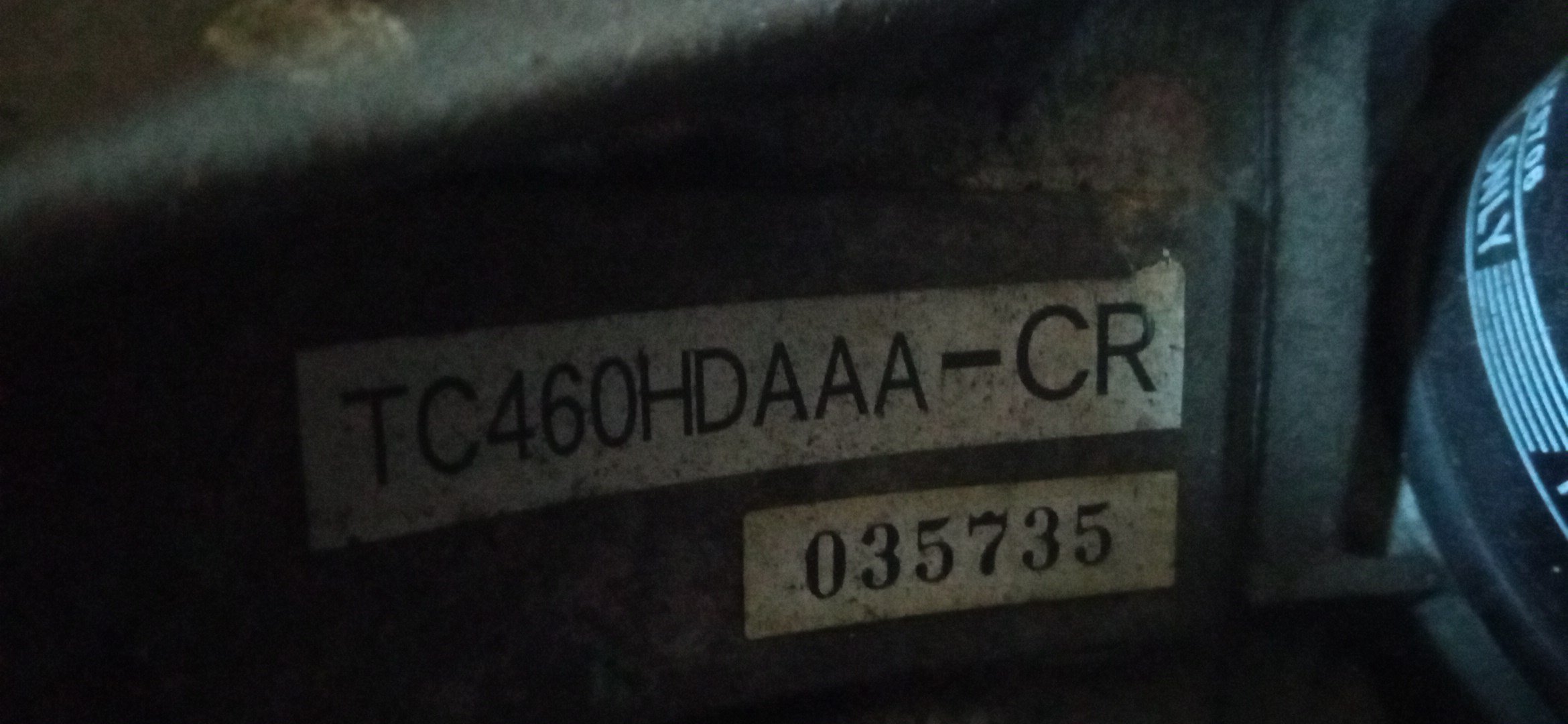 АКПП/SUB/EN07/R1/R2/RC1/RJ1/CVT/TC460HDAAA