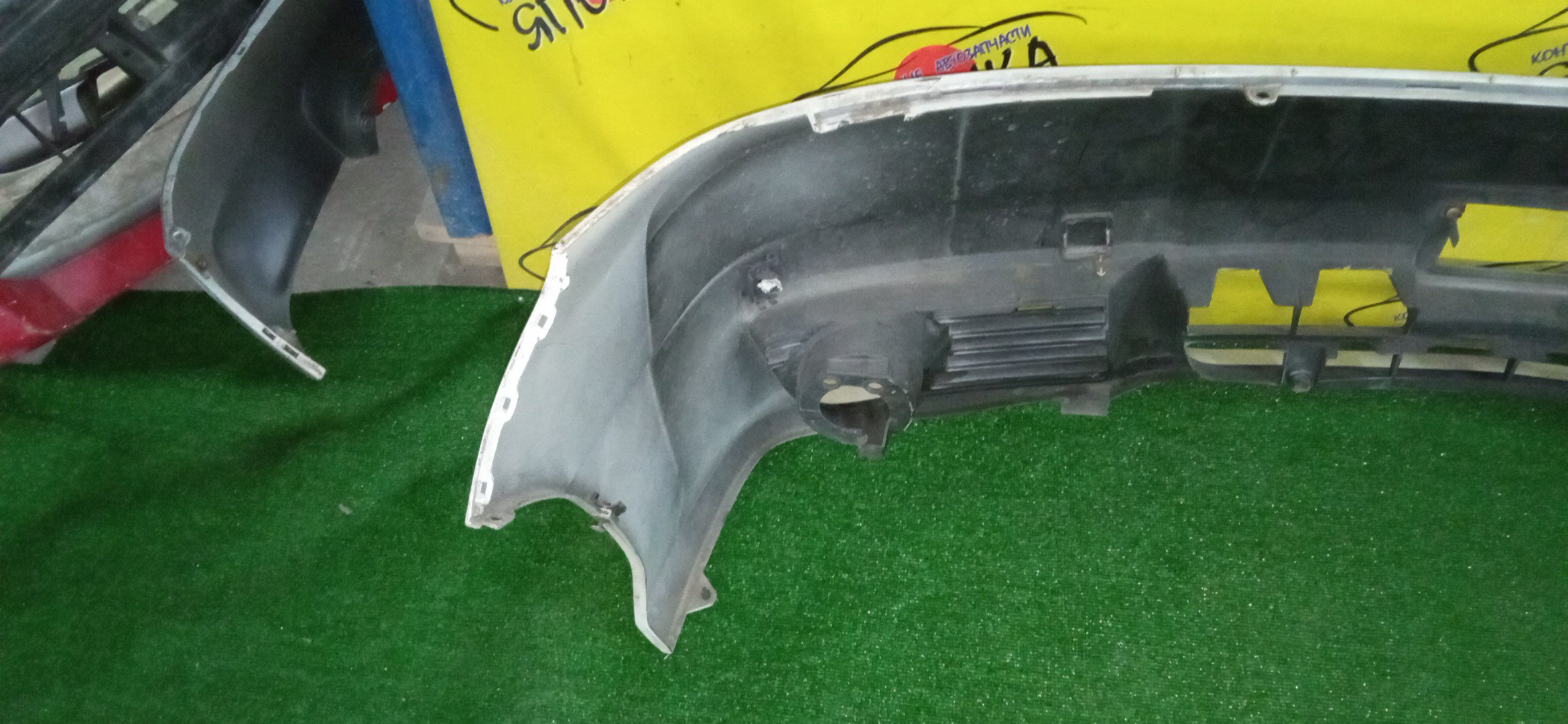 БАМПЕР/TOY/ALPHARD/ANH10/MNH10/F/1 МОДЕЛЬ/ПАРКТРОНИК/КРУГЛЫЕ ТУМАНКИ