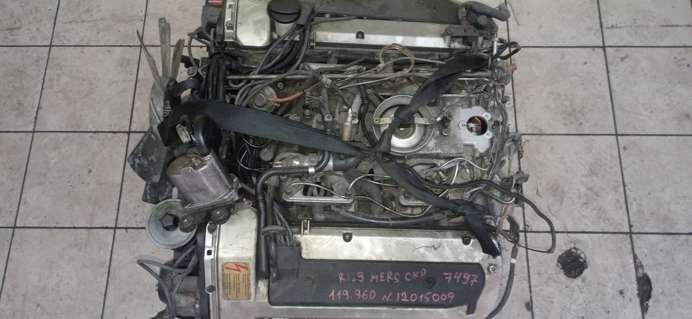ДВС/MERC/M119/SL-CLASS/R129/5.0L/ТРАМБЛЕРНЫЙ/A1190104302/A1190100050