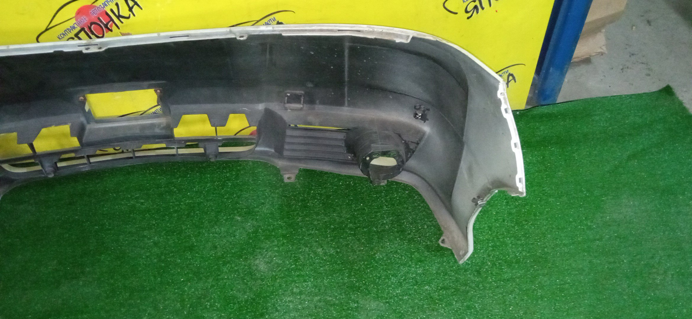 БАМПЕР/TOY/ALPHARD/ANH10/MNH10/F/1 МОДЕЛЬ/ПАРКТРОНИК/КРУГЛЫЕ ТУМАНКИ