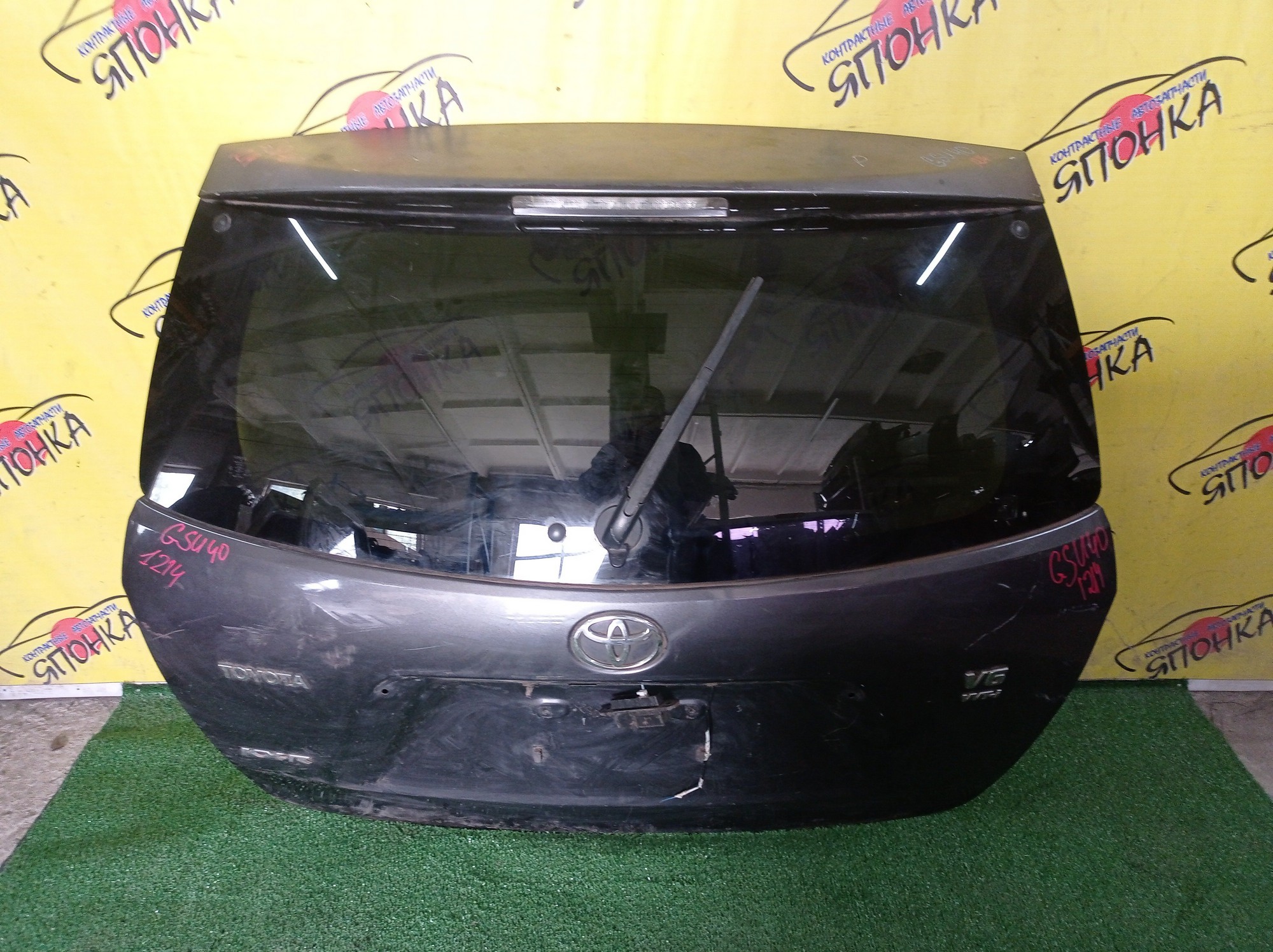 ДВЕРЬ ЗАДНЯЯ/TOY/HIGHLANDER/KLUGER V/ASU40/GSU40/GSU45/GVU48/MHU48/670050E450/6700548400/6700548460/6700548410/670050E240/670050E230/СО СПОЙЛЕРОМ