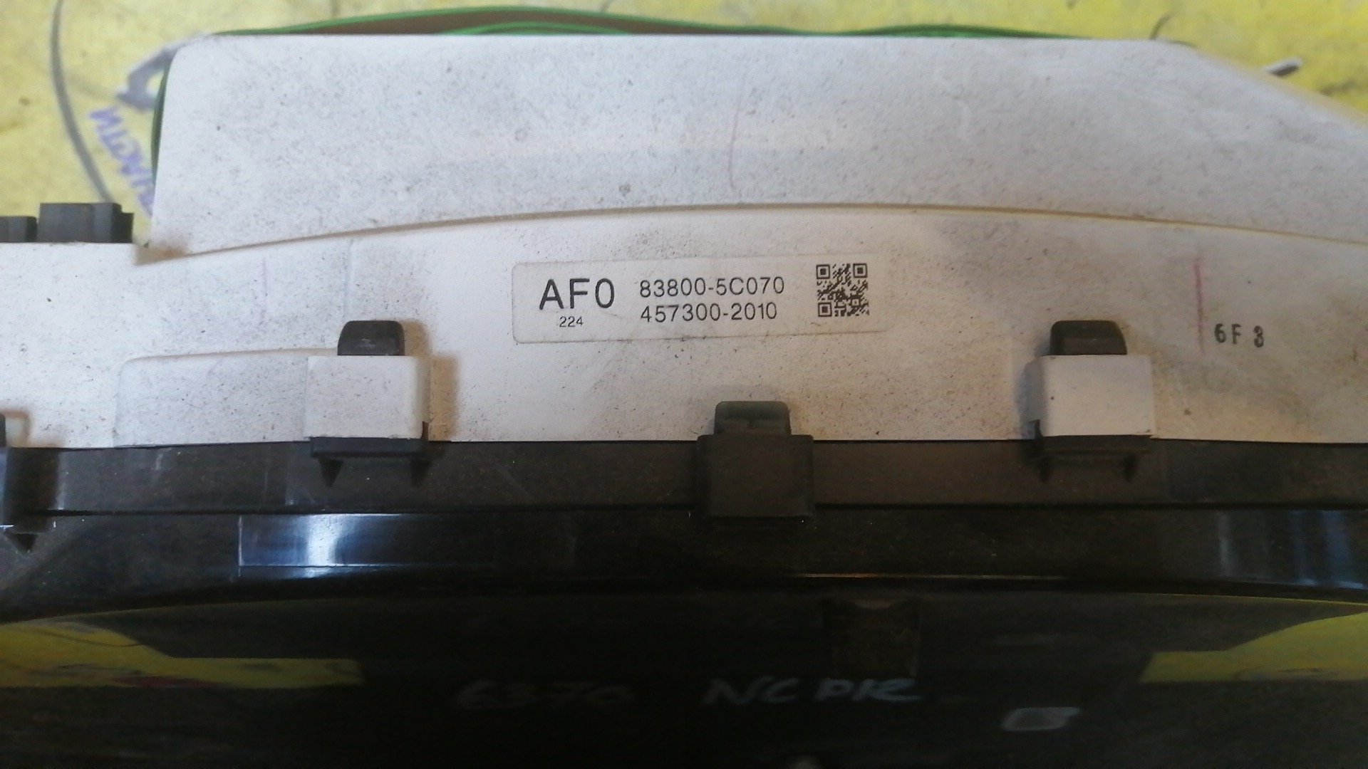 ЩИТОК ПРИБОРОВ/TOY/VITZ/PLATZ/NCP10/NCP12/NCP13/NCP15/NCP16/SCP10/SCP11/SCP13/БЕЗ ТАХОМЕТРА/ЭЛЕКТРО СПИДОМЕТР