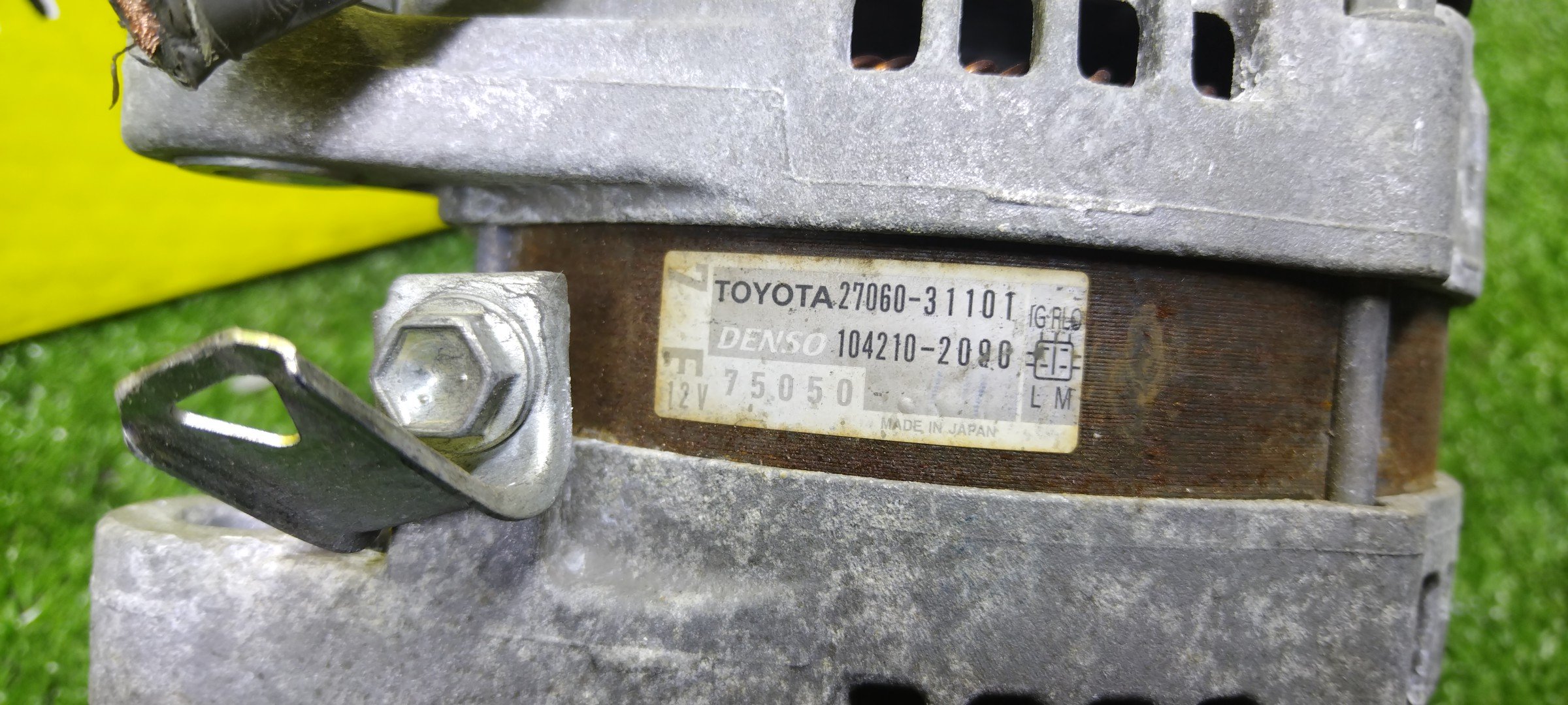 ГЕНЕРАТОР/TOY/2GRFE/CAMRY/HIGHLANDER/ES350/RX350/GSV40/GSV60/GSV50/GSU40L/GSU45/С МУФТОЙ/4 КОНТАКТА/2706031112/2706031090