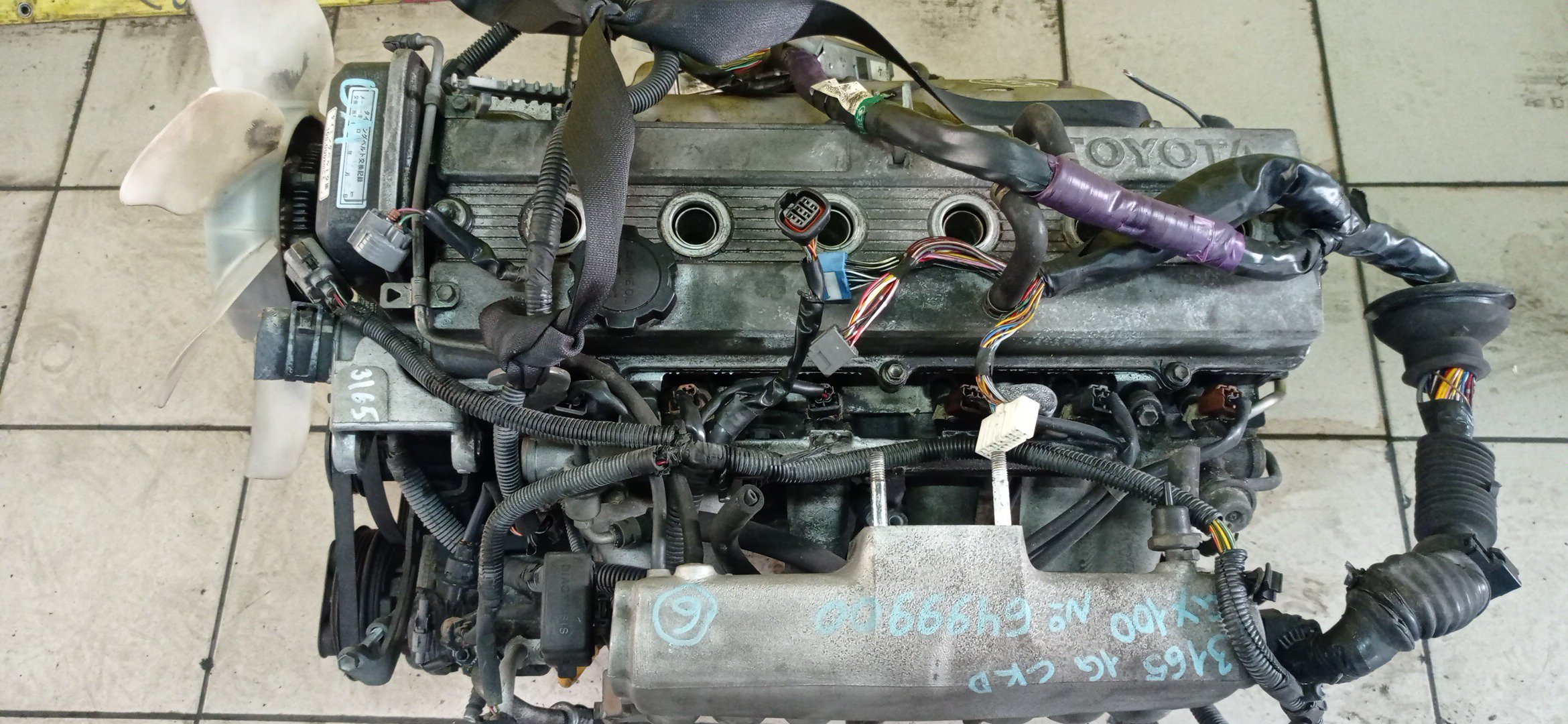 ДВС/TOY/1G-FE/CHASER/CRESTA/CROWN/MARK II/GS141/GS151/GX100/GX90/GX80/ТРАМБЛЕРНЫЙ/1900070182/1900070300/1900070301