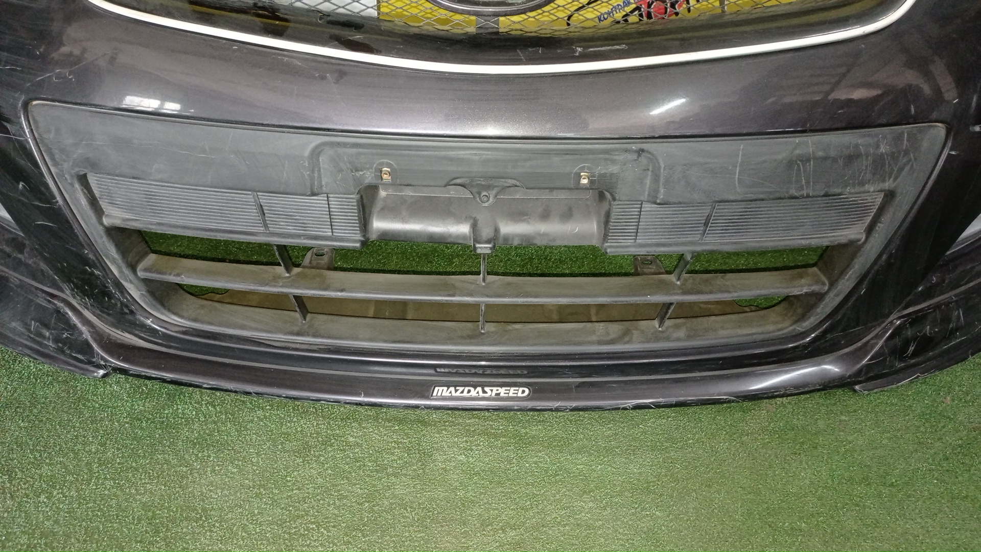 БАМПЕР/MAZ/MPV/LY3P/F/1 МОДЕЛЬ/С ГУБОЙ/С РЕШЕТКОЙ/MAZDA SPORT