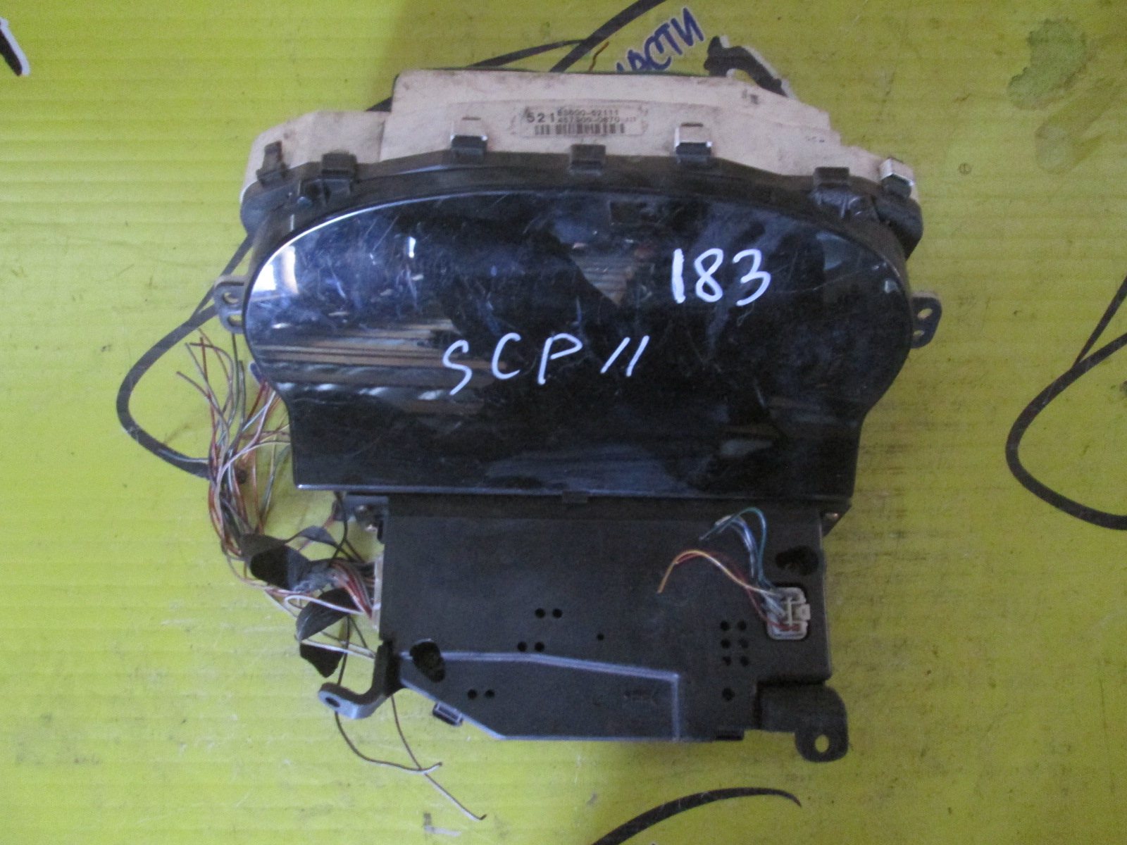 ЩИТОК ПРИБОРОВ/TOY/VITZ/PLATZ/NCP10/NCP12/NCP13/NCP15/NCP16/SCP10/SCP11/SCP13/БЕЗ ТАХОМЕТРА/ЭЛЕКТРО СПИДОМЕТР