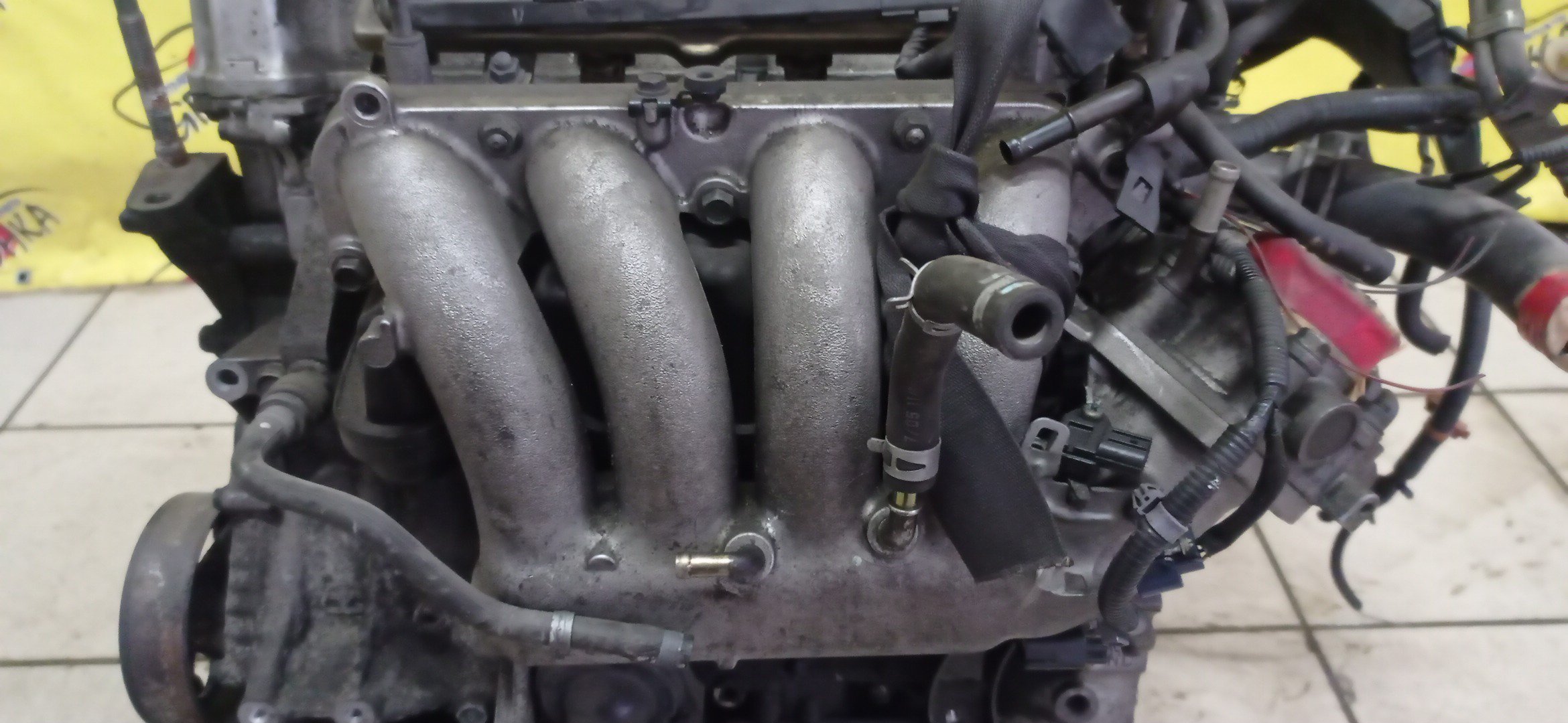 ДВС/HON/K20A/CR-V/EDIX/INTEGRA/STEPWAGON/STREAM/BE3/BE4/DC5/RD4/RD5/RF3/RF4/RF5/RF6/RG1/RG2/RN3/RN4/ЭЛЕКТРО ЗАСЛОНКА/МЕТАЛЛИЧЕСКИЙ КОЛЛЕКТОР