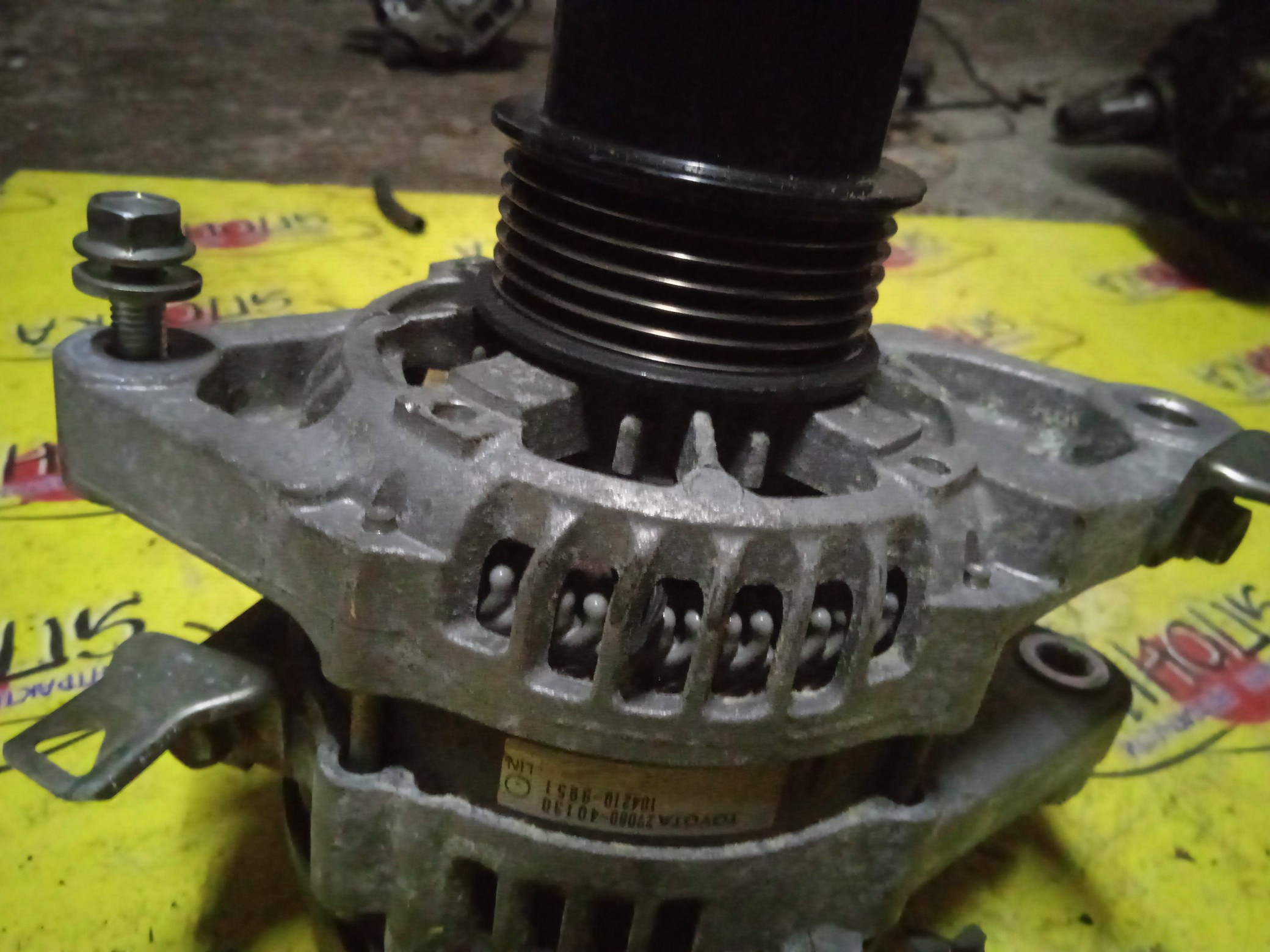 ГЕНЕРАТОР/TOY/1NR/2NR/RACTIS/VITZ/YARIS/IST/NSP120/NSP122/NSP130/NSP135/NSP90/NSP110/С МУФТОЙ/1 КОНТ