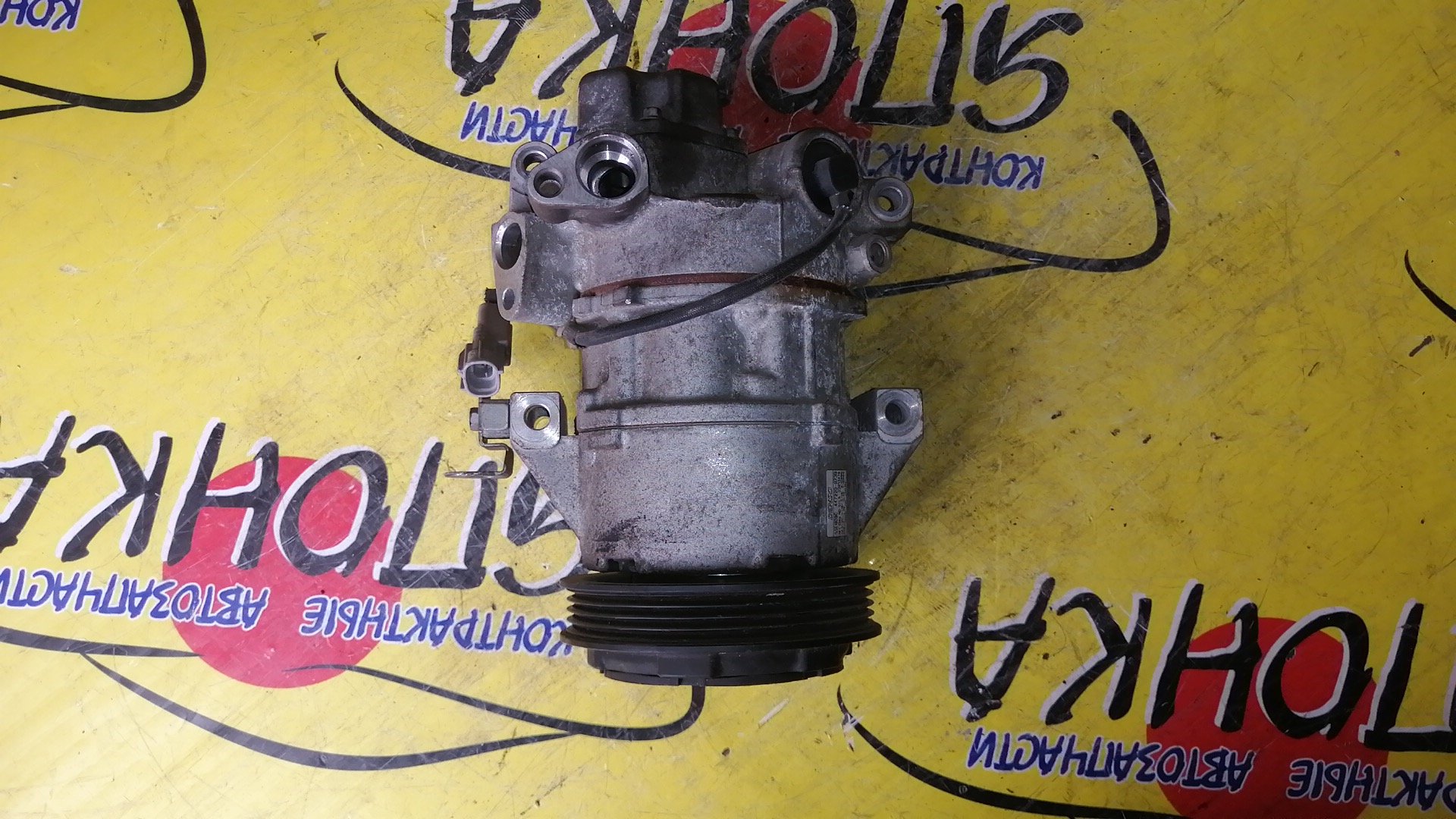 КОМПРЕССОР КОНДИЦИОНЕРА/TOY/1NZ-FE/2NZ-FE/1KR/2SZ/ALLION/AURIS/AXIO/BELTA/FIELDER/IST/PREMIO/RUMION/VITZ/RACTIS/NCP91/NCP95/NCP96/NCP110/NCP115/NZE141/NZE144/NZT260/NZE151/NZE154/NCP81/KSP90/SCP100/МАЛЫЙ/ПЛАСТИКОВЫЙ ШКИВ/4472209736/4472209739/4472209735/4472209734/4472602332/4472602333/4472209466/4472602331