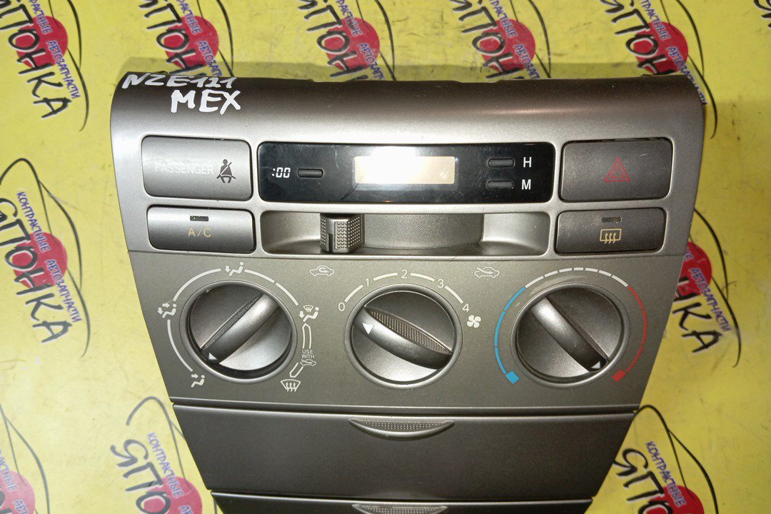 БЛОК КЛИМАТ-КОНТРОЛЯ/TOY/ALLEX/COROLLA/FIELDER/RUNX/CE121/CE121G/NZE120/NZE121/NZE121G/NZE121N/NZE124/NZE124G/ZZE122/ZZE122G/ZZE122N/ZZE123/ZZE123G/ZZE124/ZZE124G/ZZE124N/МЕХАНИЧ.